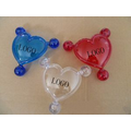 Plastic Heart Shaped Massagers